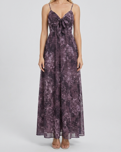 Grasse - Robe longue florale d'été
