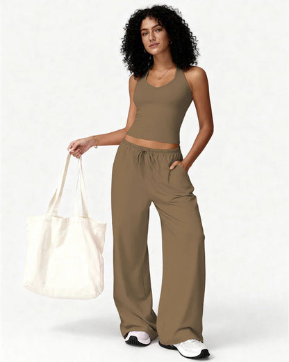 Ensemble Carla - Débardeur et Pantalon Évasé