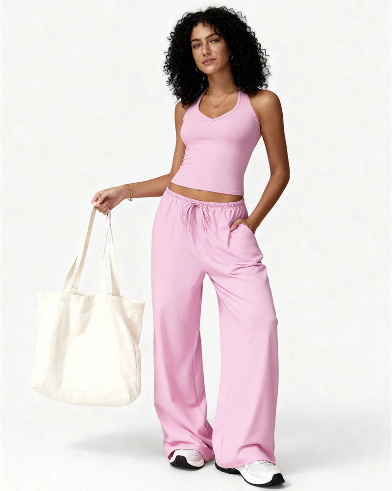 Ensemble Carla - Débardeur et Pantalon Évasé