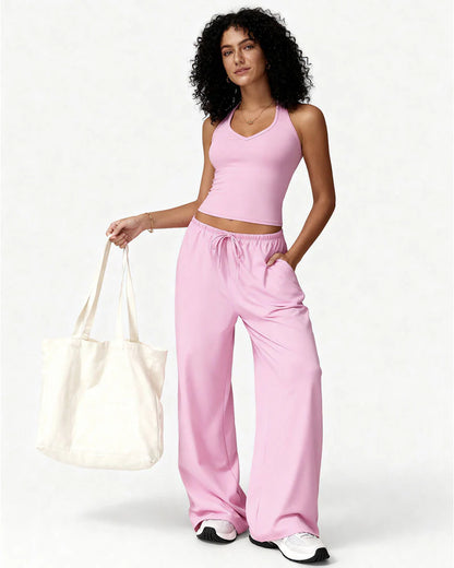 Ensemble Carla - Débardeur et Pantalon Évasé