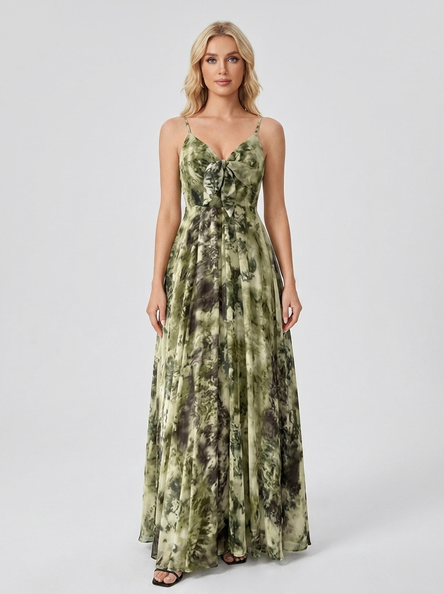 Grasse - Robe longue florale d'été