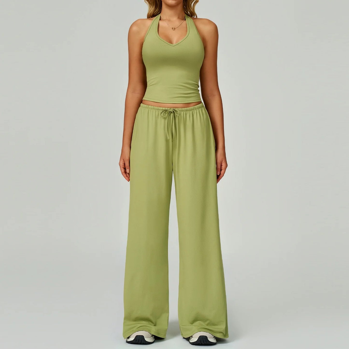 Ensemble Carla - Débardeur et Pantalon Évasé