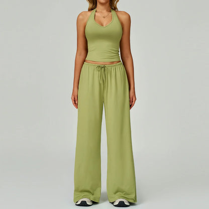 Ensemble Carla - Débardeur et Pantalon Évasé