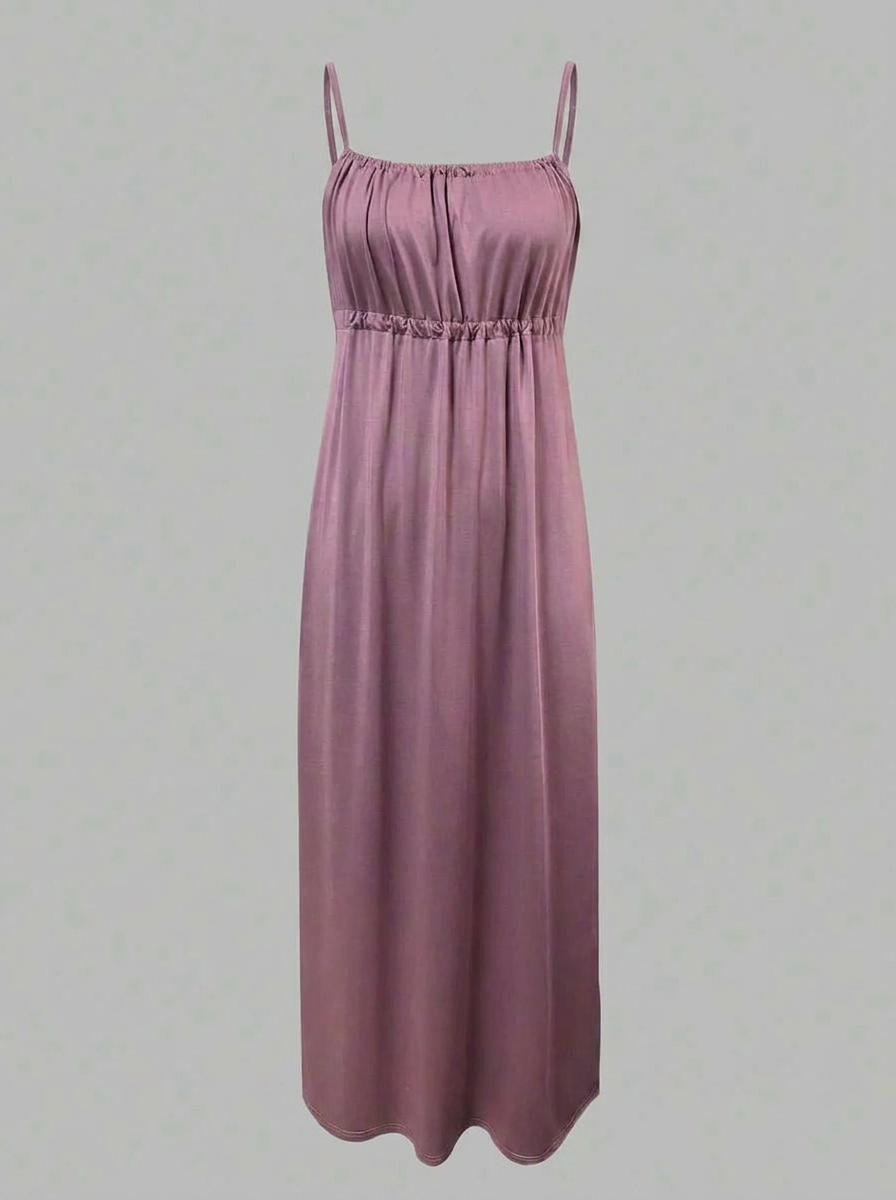 Aix - Robe Longue dos nu grande taille avec Bretelles